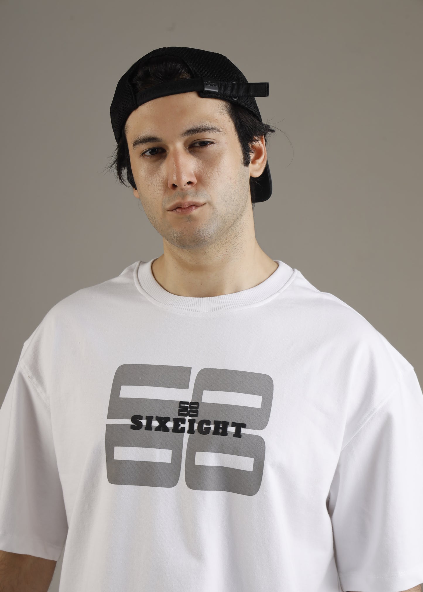 White Noise Oversized Unisex T-Shirt