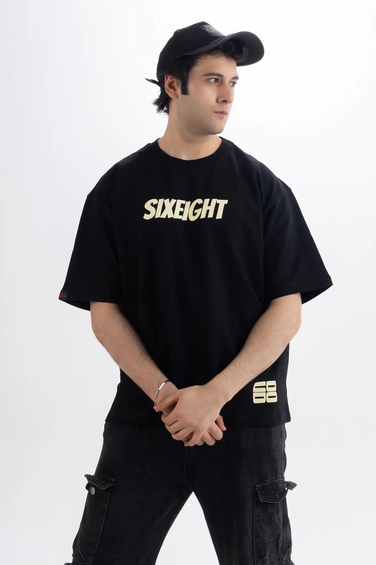 Dead Bloom - Oversized Black Unisex T-Shirt