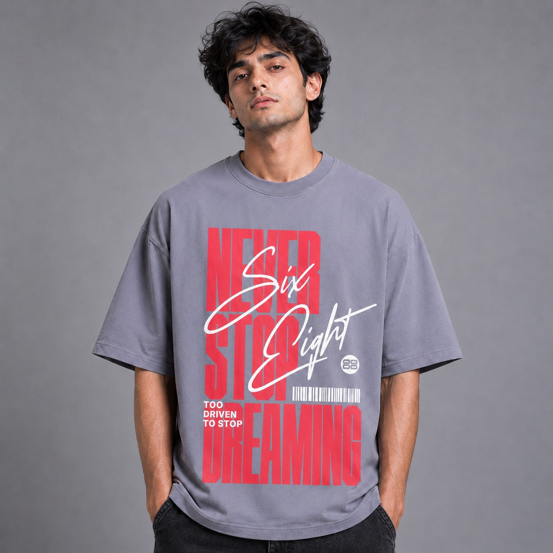 Never Stop Dreaming Oversized Unisex T-shirt
