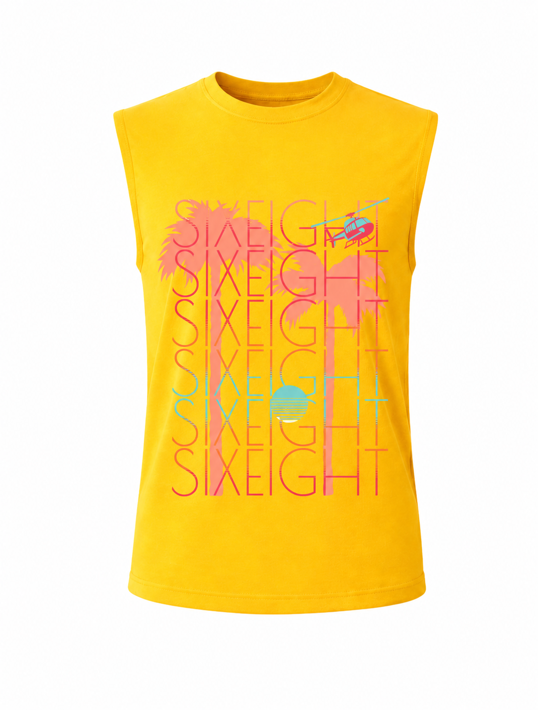 Vice City Boxy Fit Muscle Tank