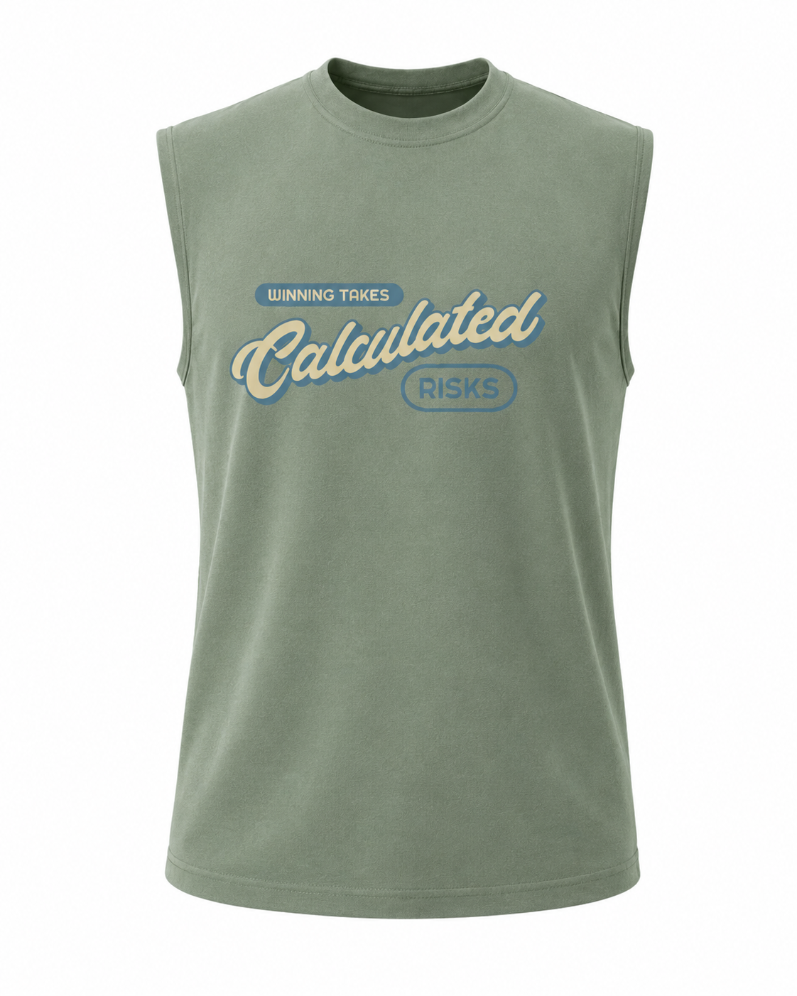 The Calculated Boxy Fit Muscle Tank