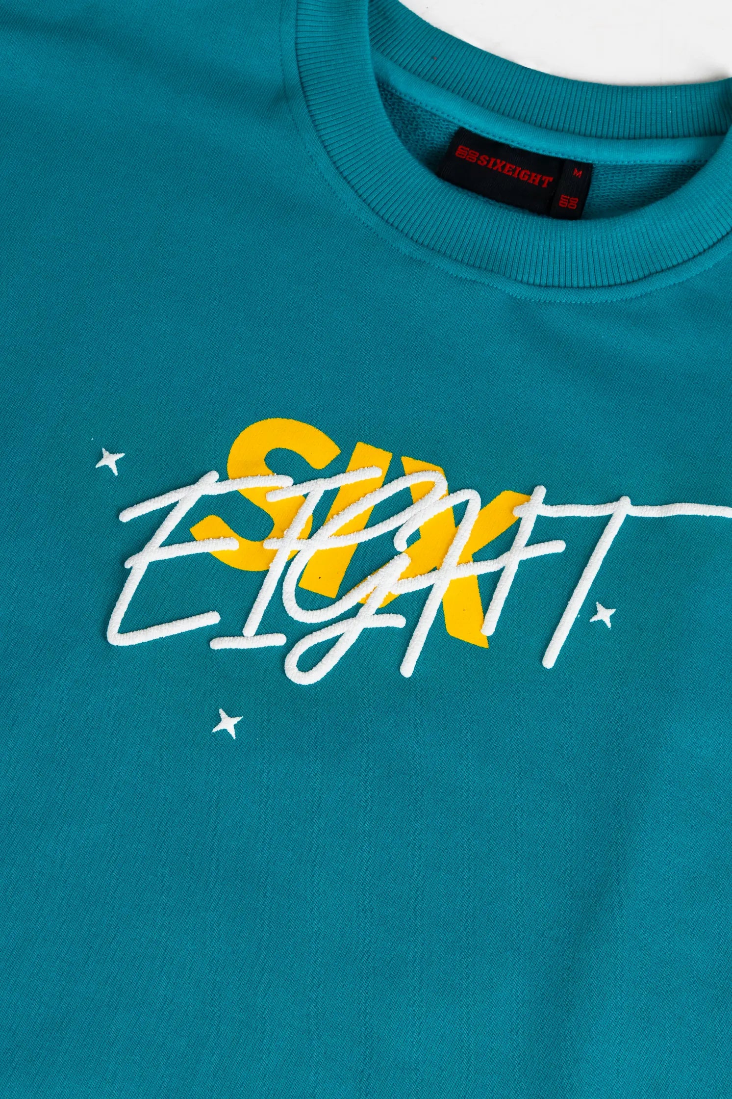 Unveiled - Oversized Teal Blue Unisex Sweatshirt