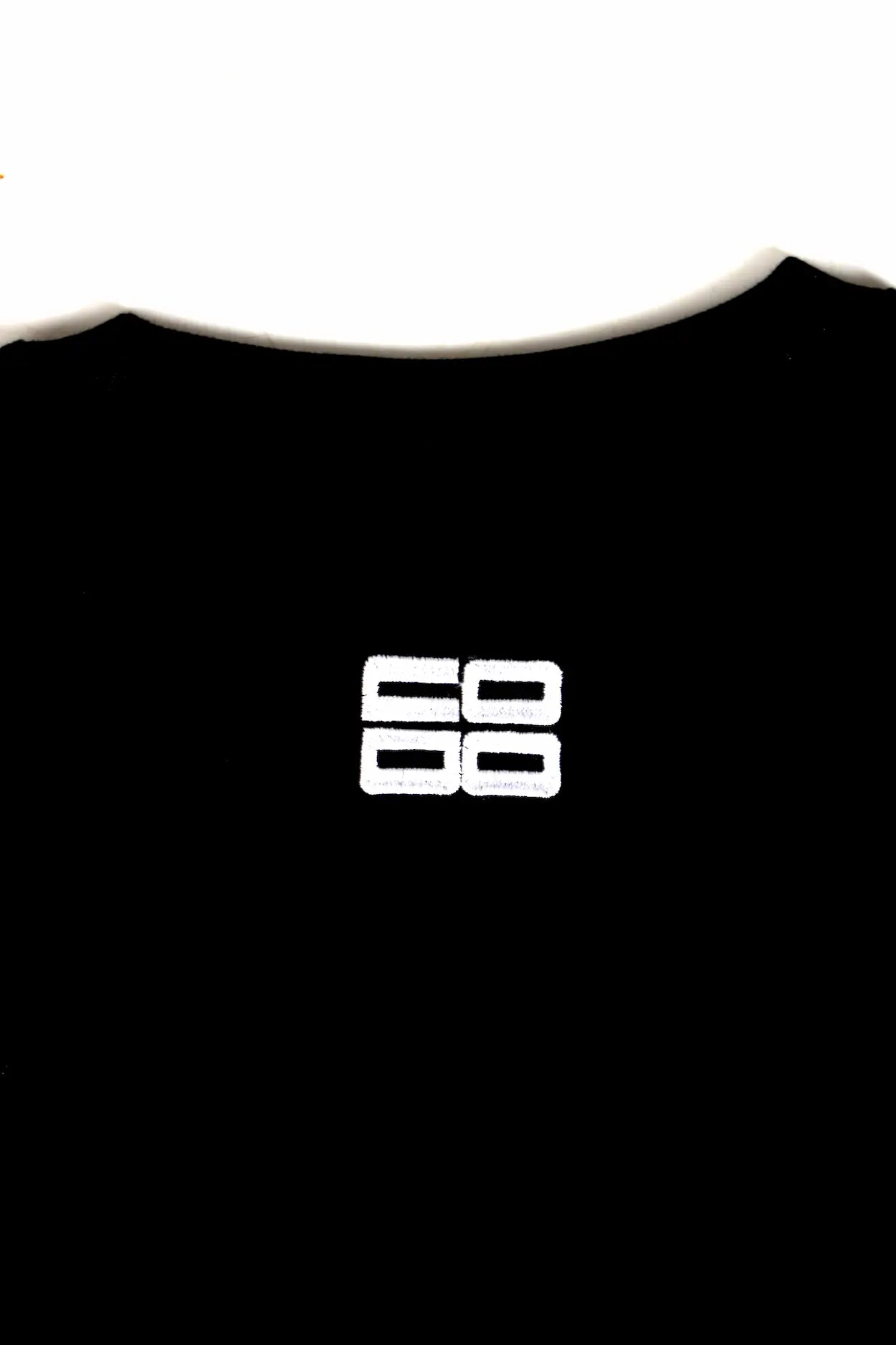 Roze Claw - Oversized Black Unisex Embroidered T-Shirt