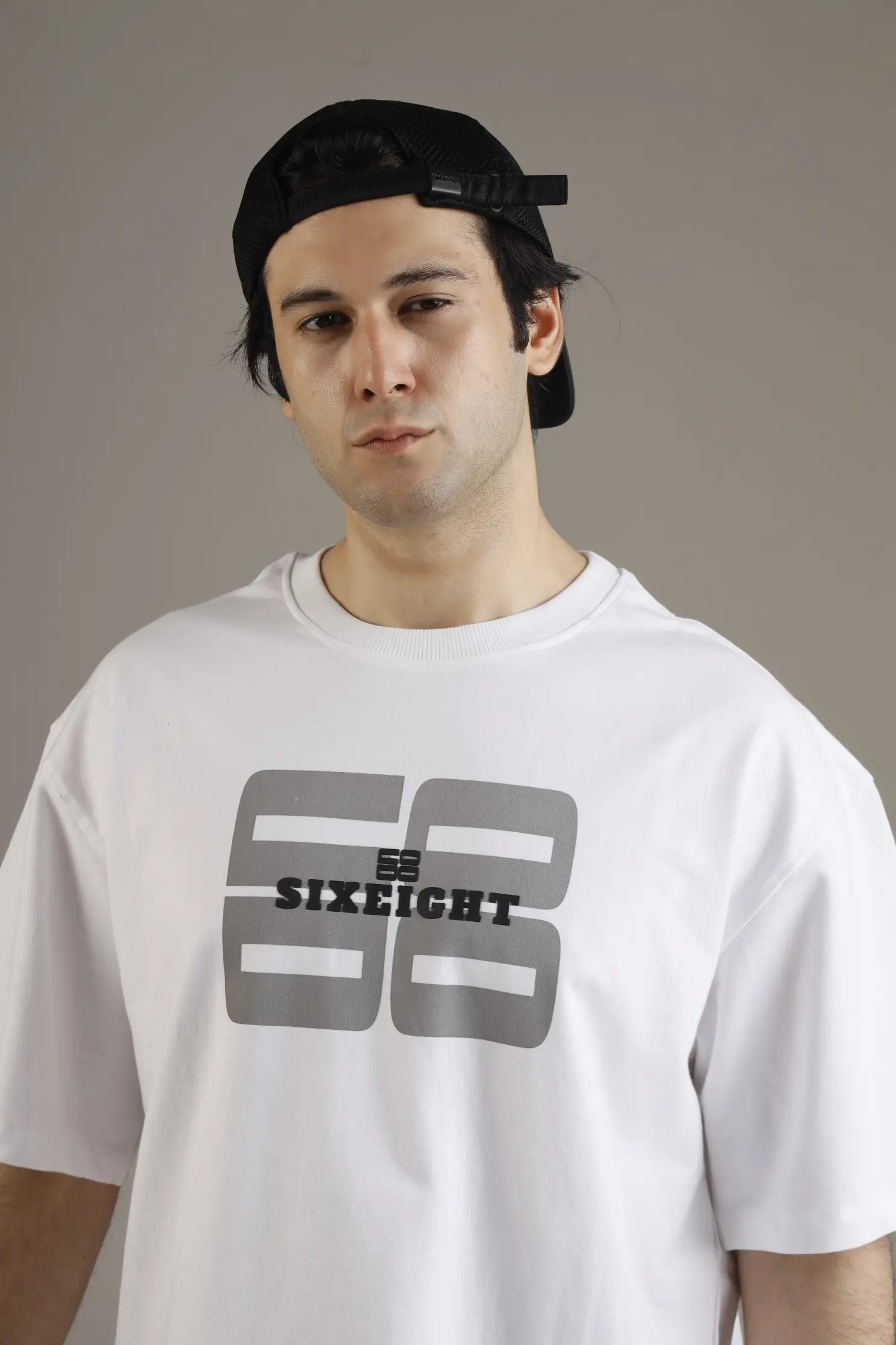 White Noise Oversized Unisex T-Shirt