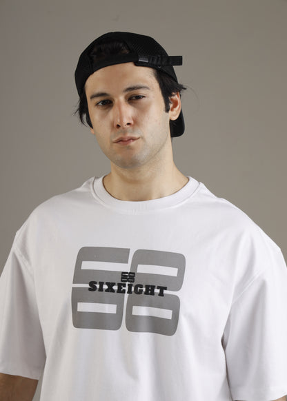 White Noise Oversized Unisex T-Shirt