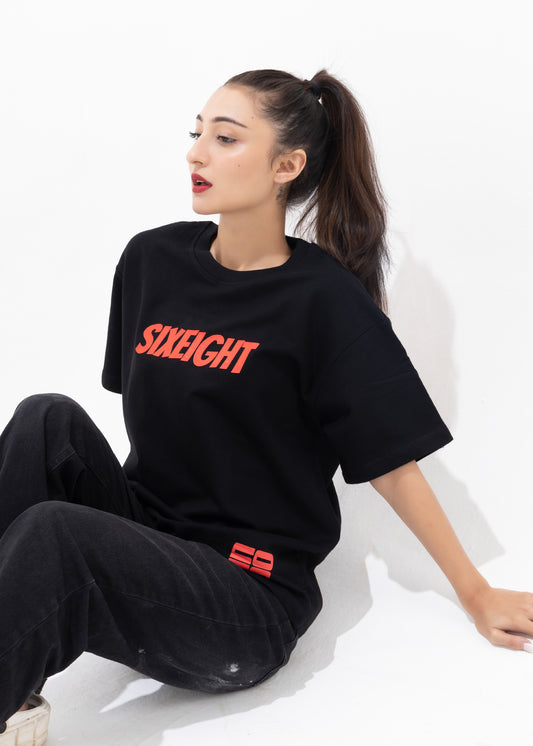 Not New York, Mumbai City Oversized Black Unisex T-Shirt