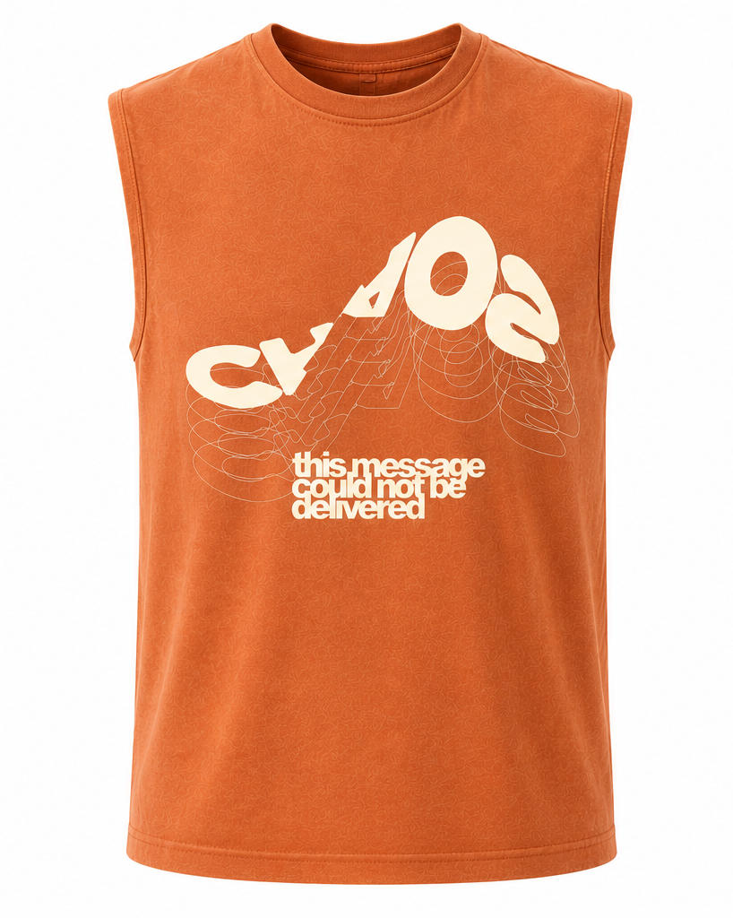 The Chaos Theory Boxy Fit Muscle Tank