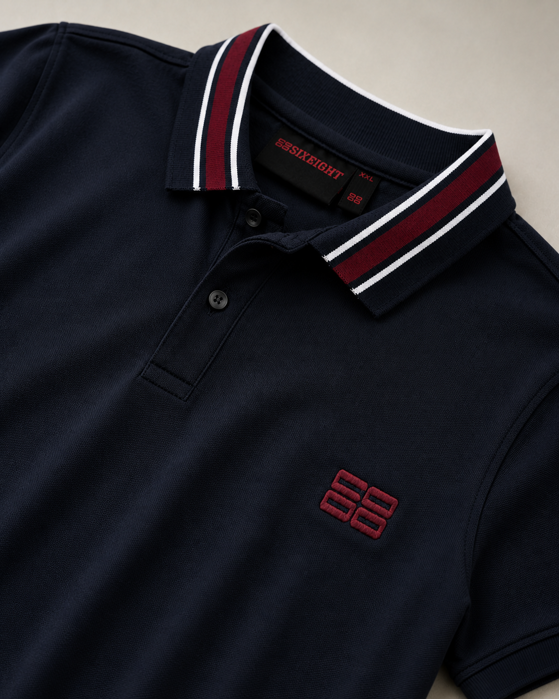 Signature Navy Polo T-shirt