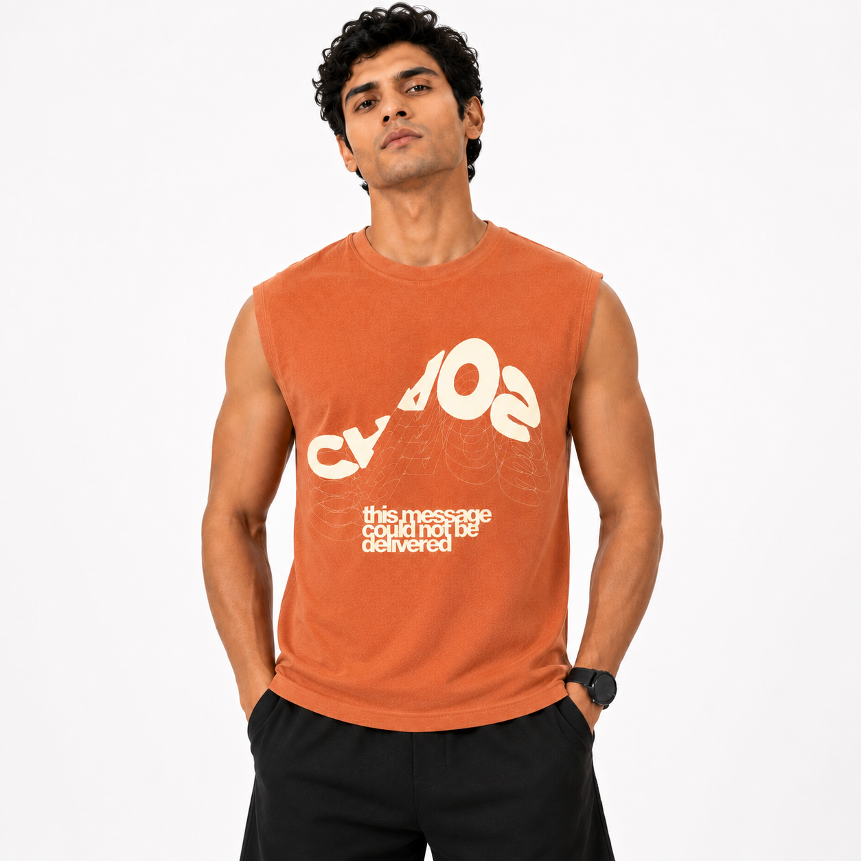 The Chaos Theory Boxy Fit Muscle Tank