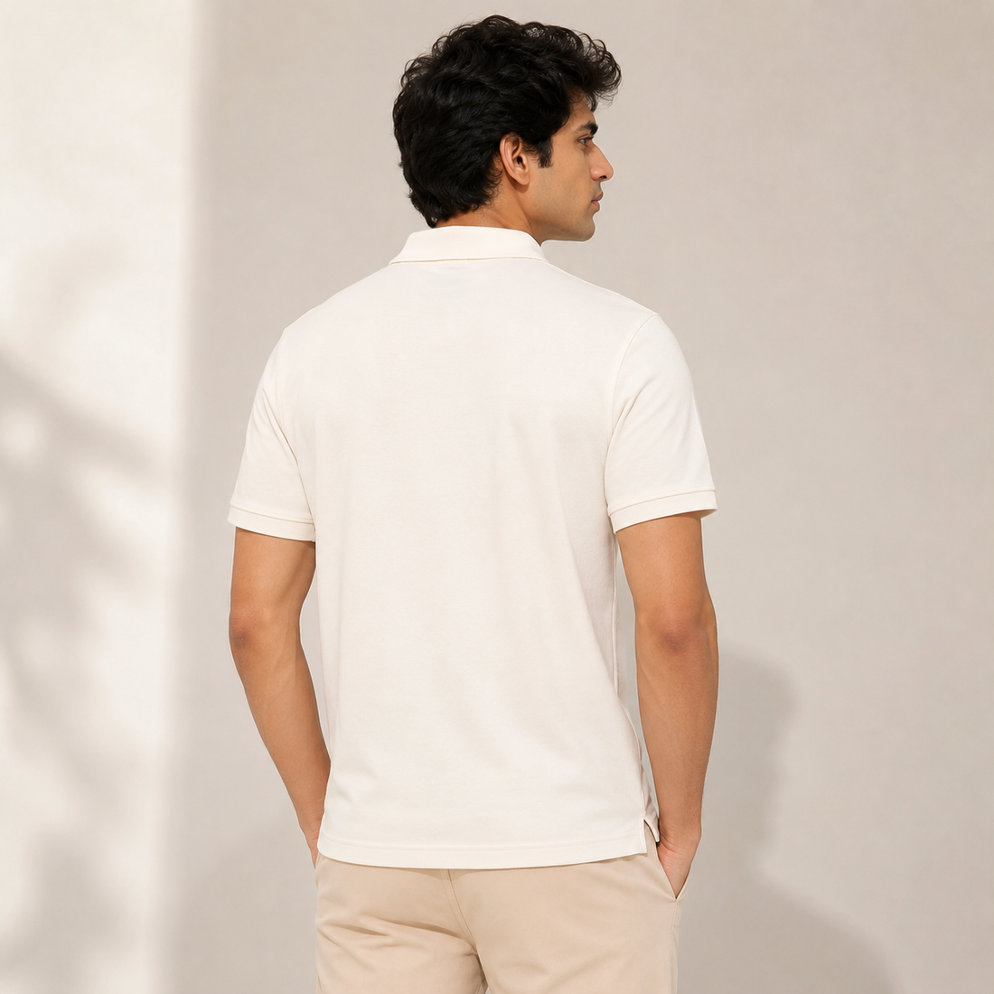 Classic White Polo T-shirt