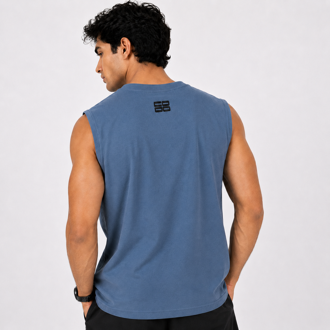 Cupid's Billionaire Boxy Fit Muscle Tank