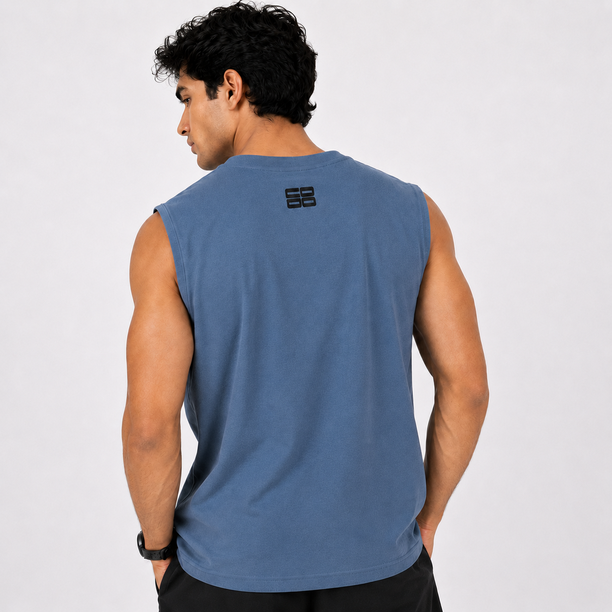 Cupid's Billionaire Boxy Fit Muscle Tank