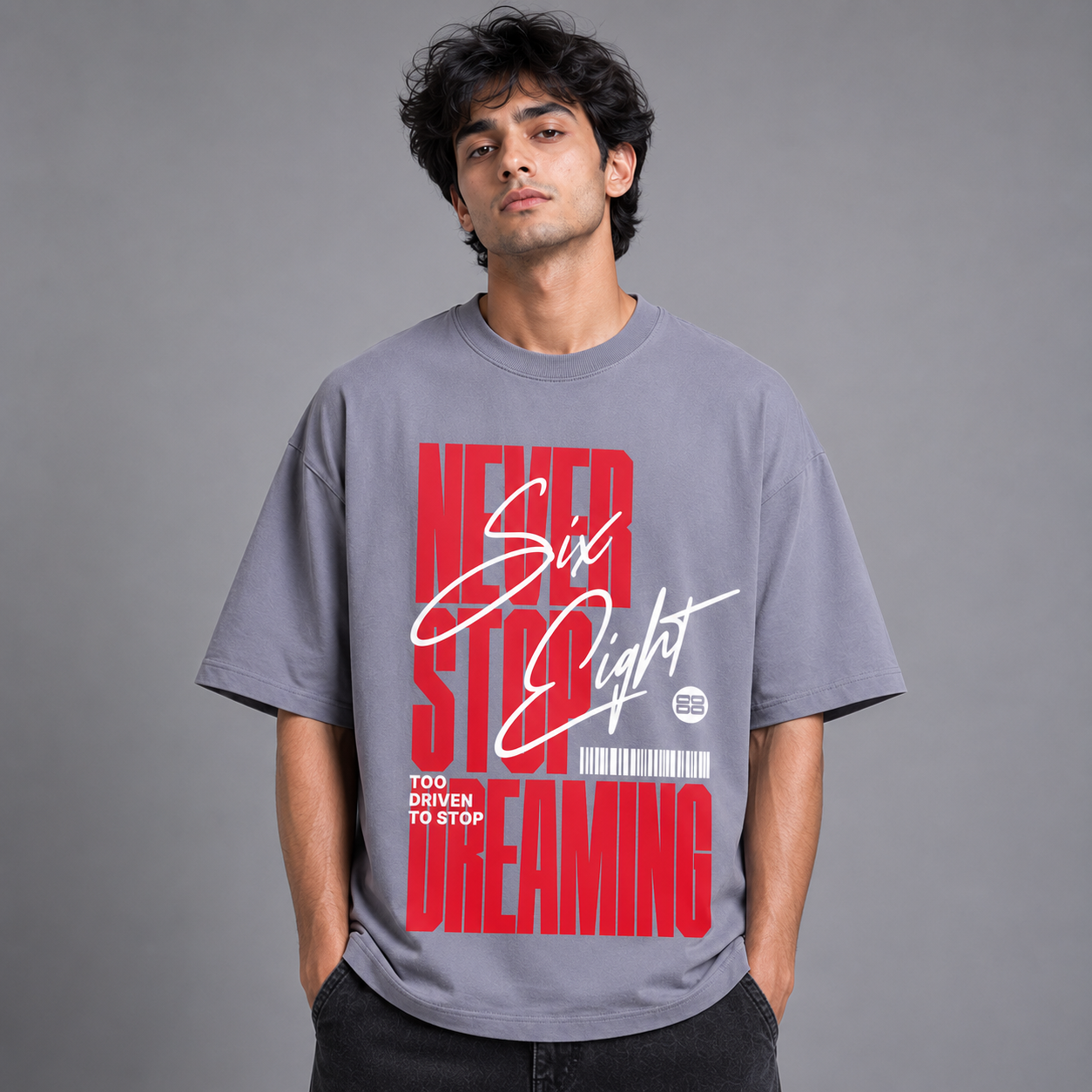 Never Stop Dreaming Oversized Unisex T-shirt