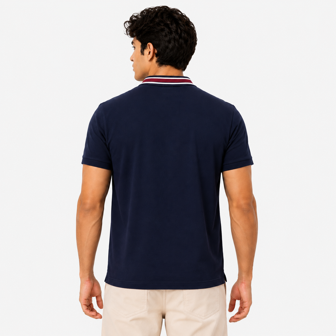 Signature Navy Polo T-shirt