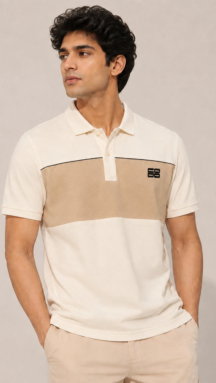 Classic White Polo T-shirt
