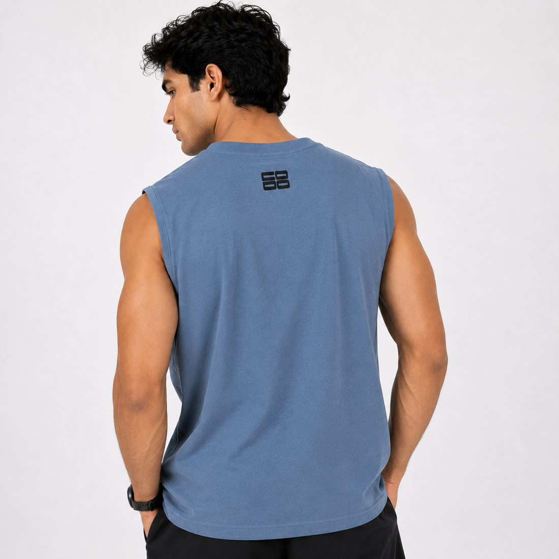 Cupid's Billionaire Boxy Fit Muscle Tank