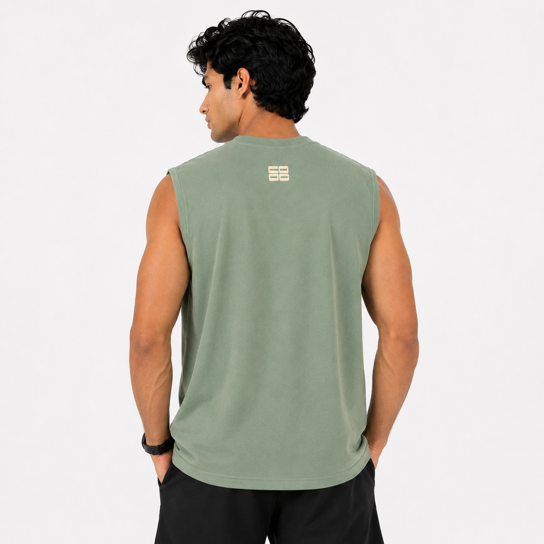 The Calculated Boxy Fit Muscle Tank